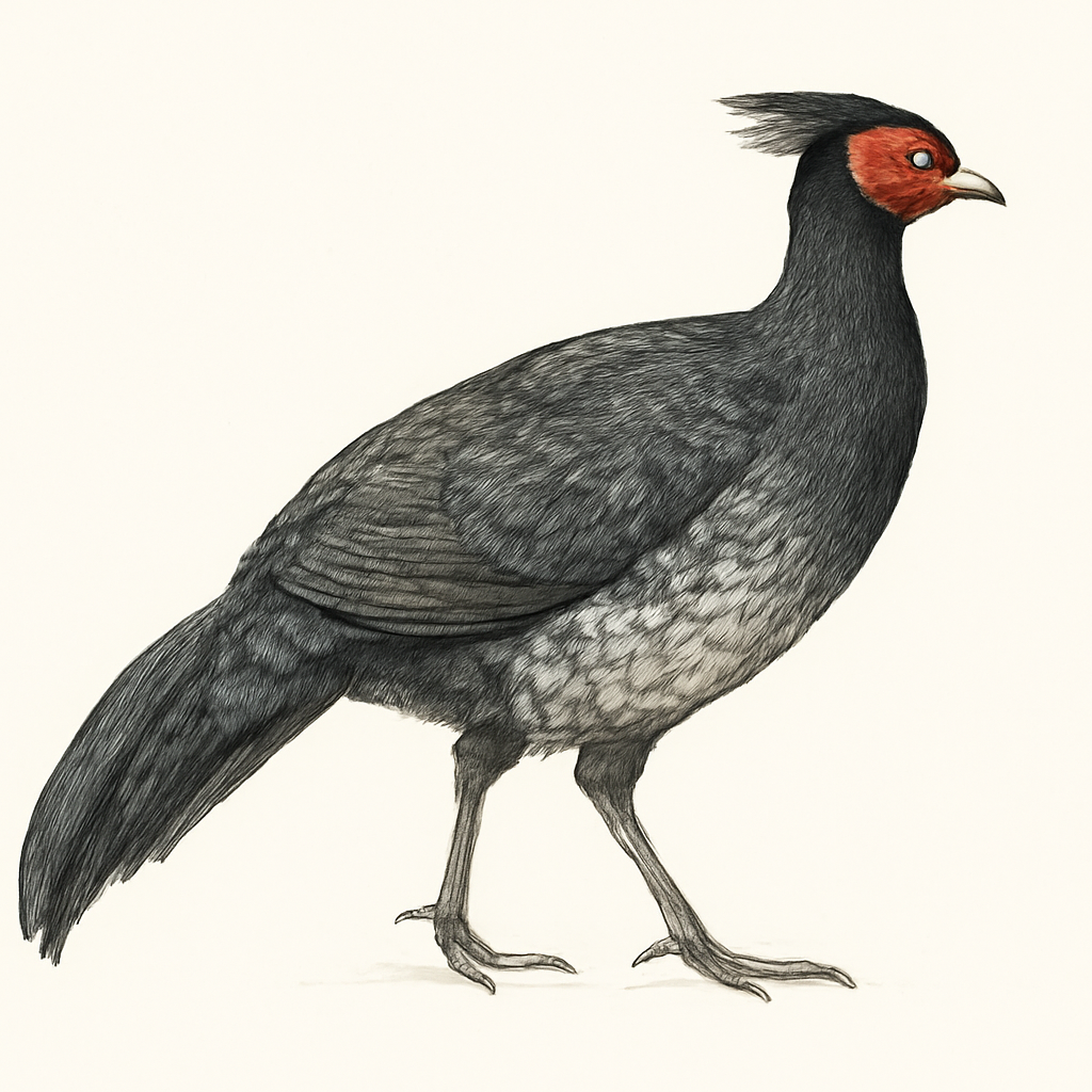 Illustrazione di Kalij Pheasant