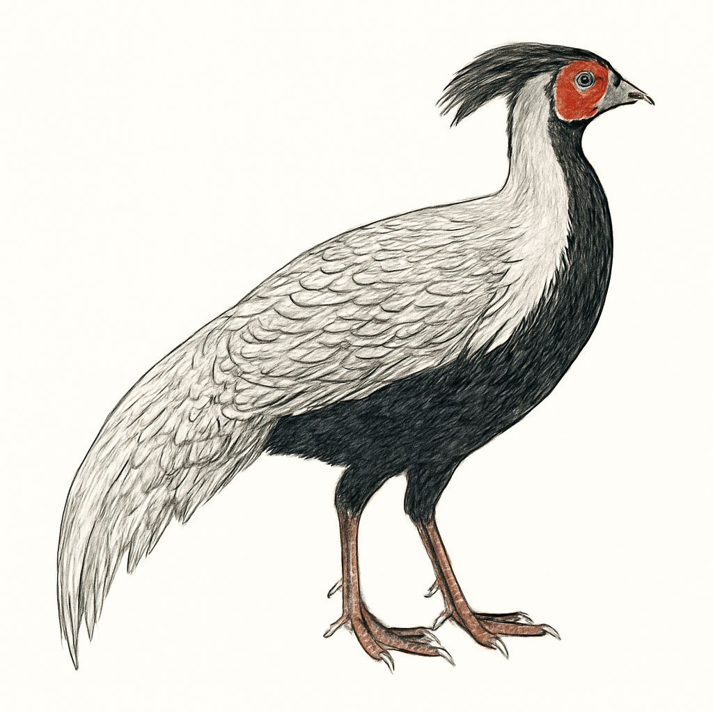 Illustrazione di Silver Pheasant