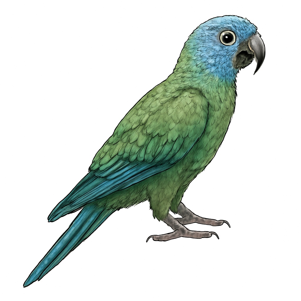 Illustration de Ara de Coulon