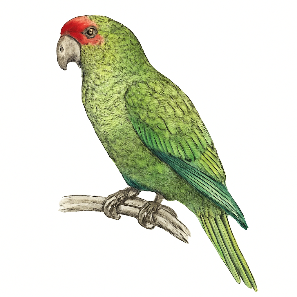 Ilustração de cordilleran parakeet