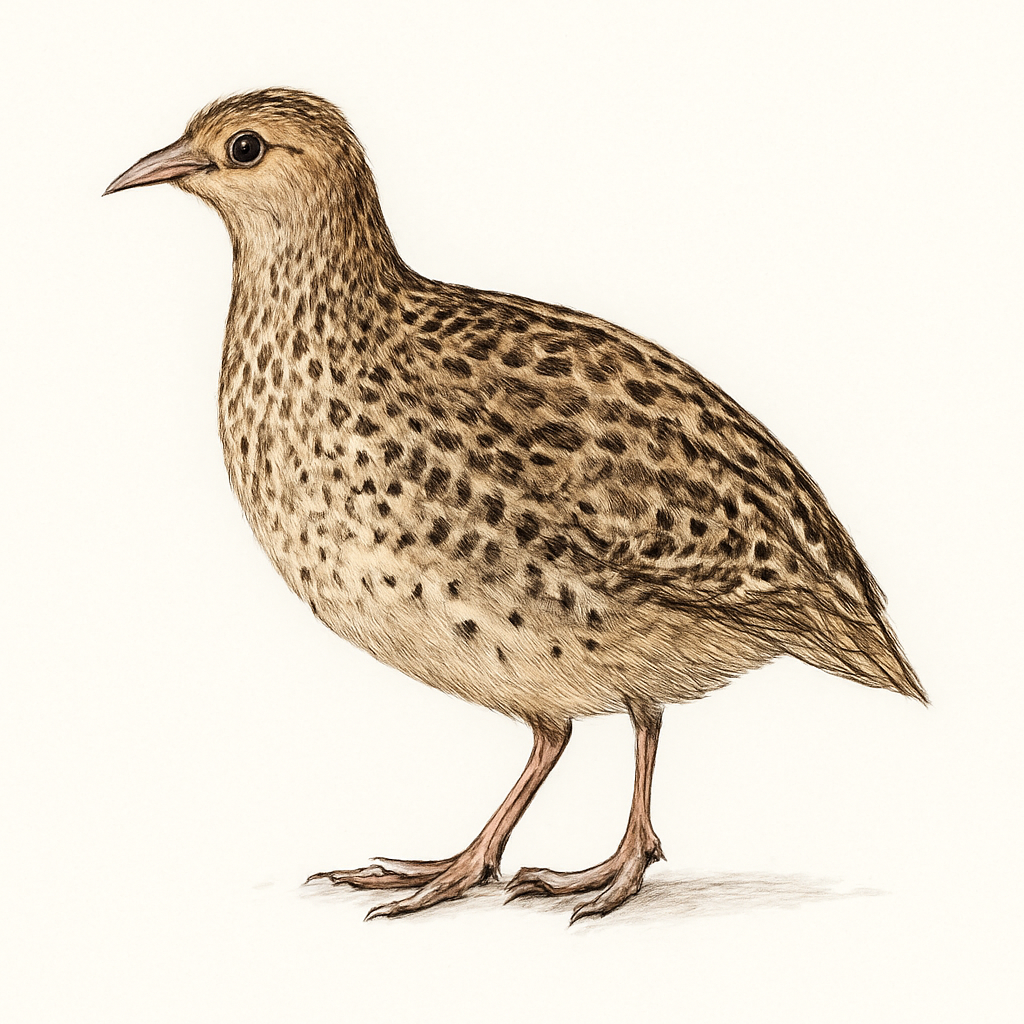 Illustrazione di Spotted Nothura