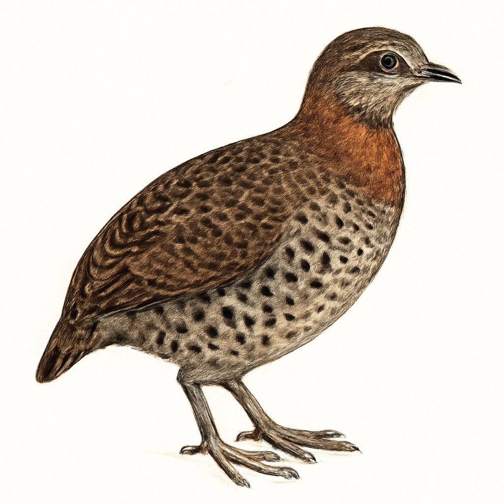 Illustration de Torquéole à poitrine châtaine
