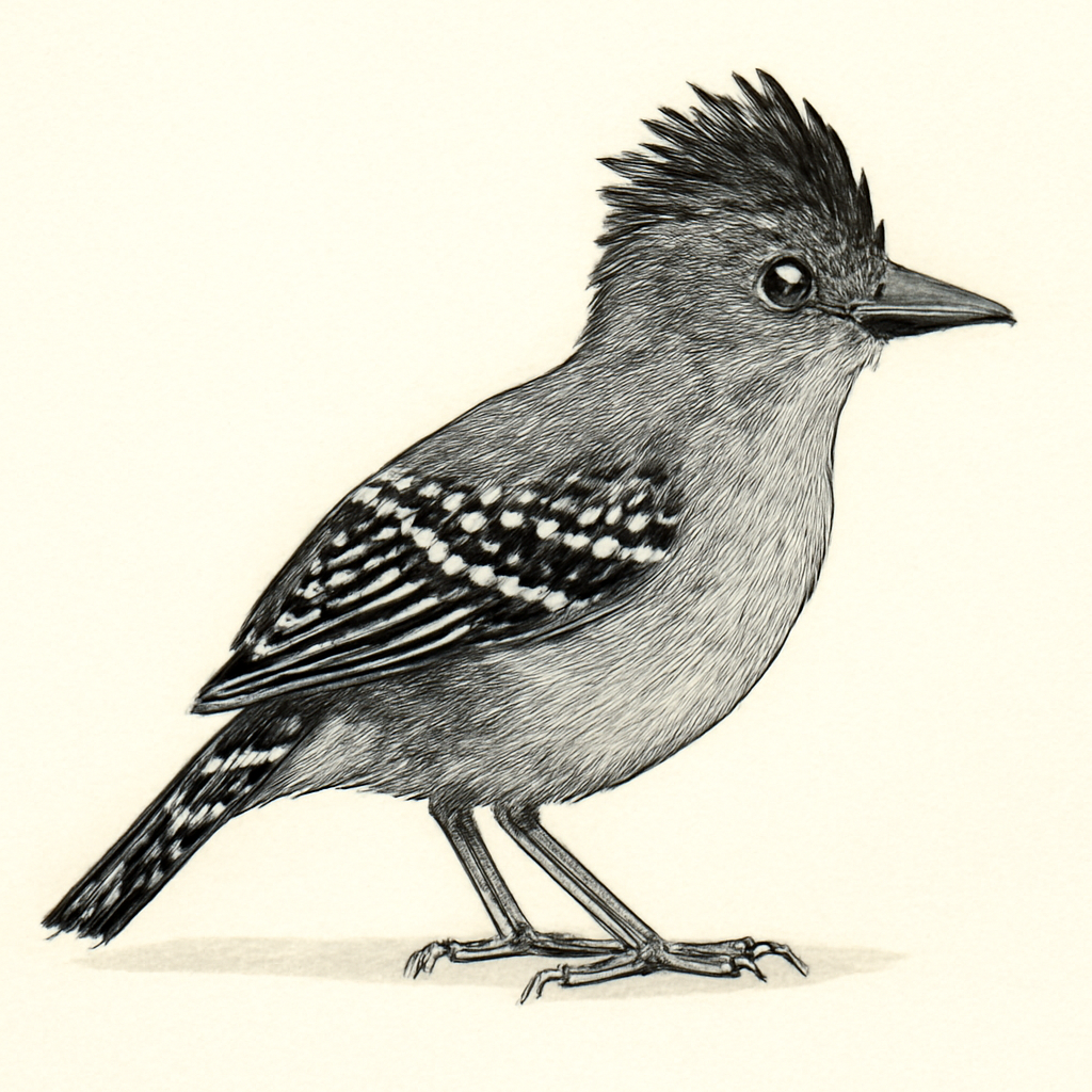Illustrazione di Variable Antshrike
