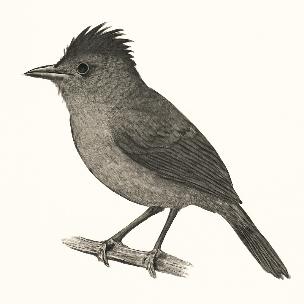 Uniform Antshrike illustration