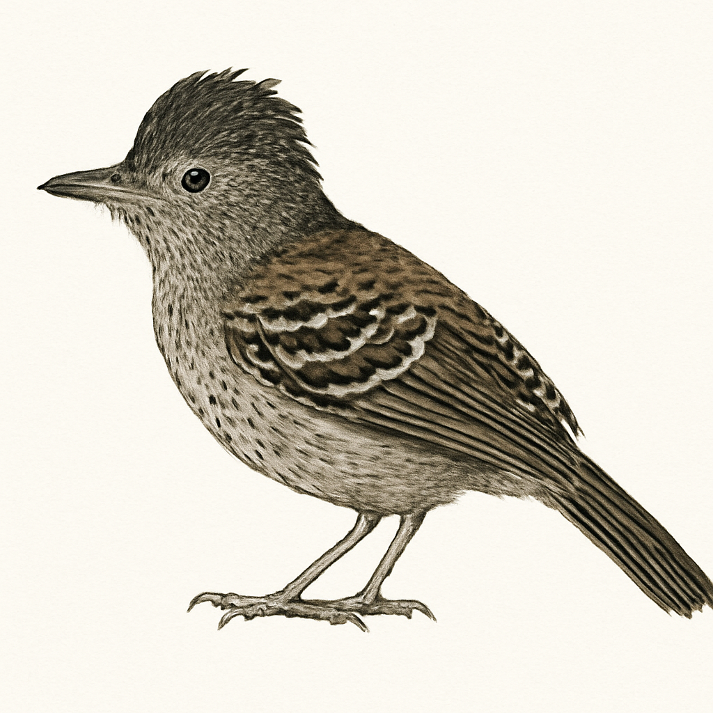 Amazonian Antshrike illustration