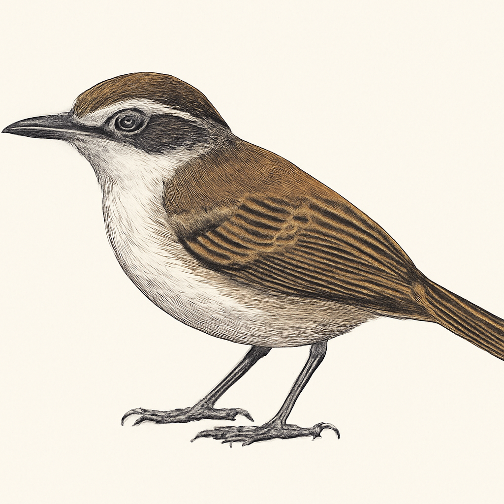 Ancient Antwren illustration