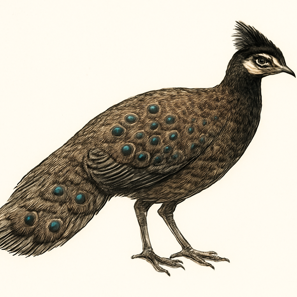 Illustration von Rothschild-Pfaufasan