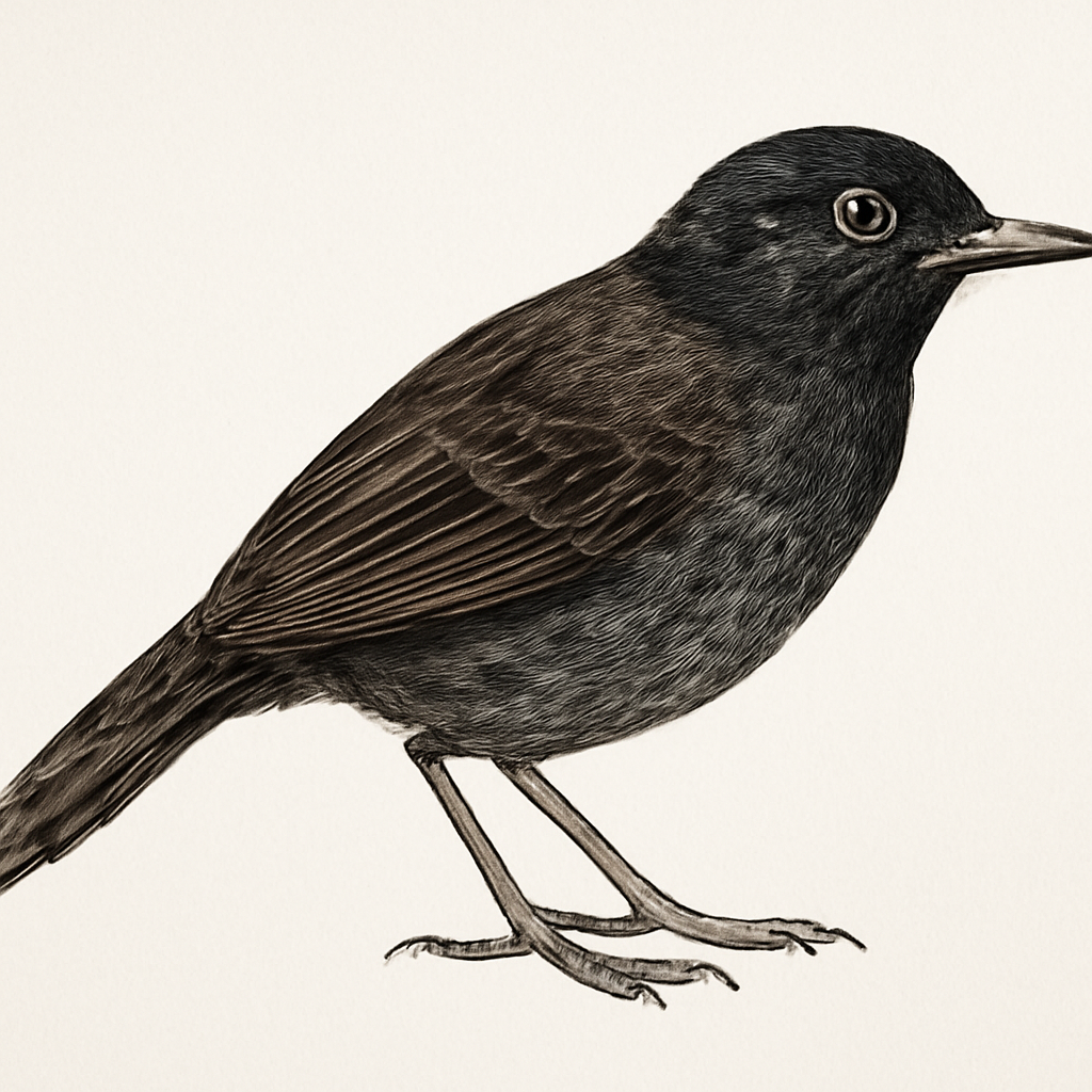 Illustration von Mato-Grosso-Ameisenfänger