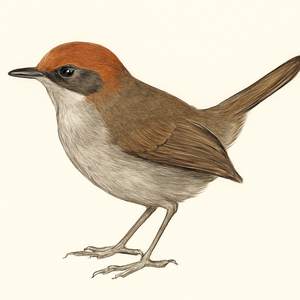 Illustration von Cearamückenfresser