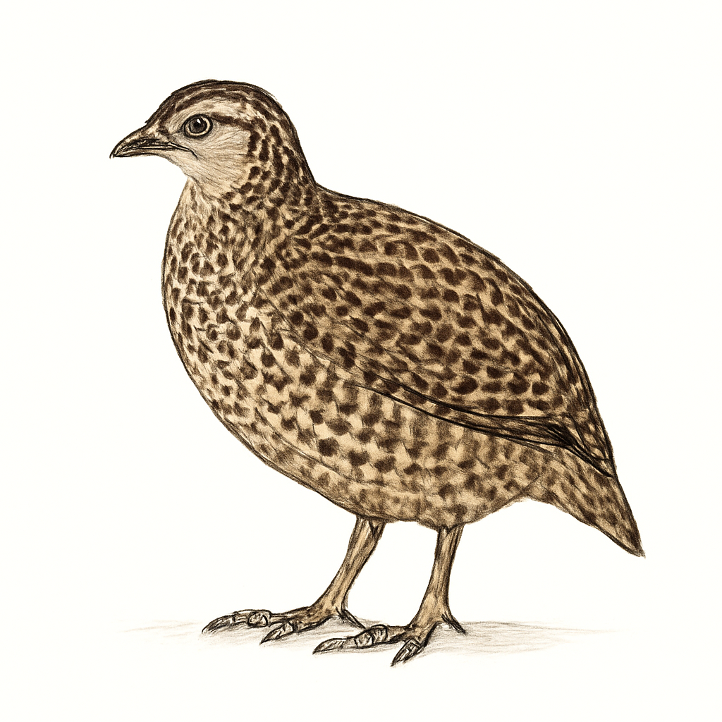 Illustration de Francolin perlé