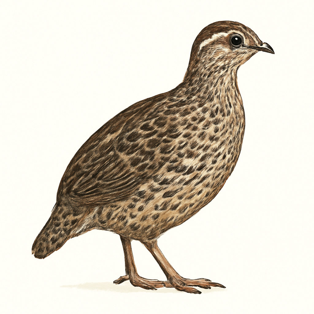 Illustrazione di Moorland Francolin