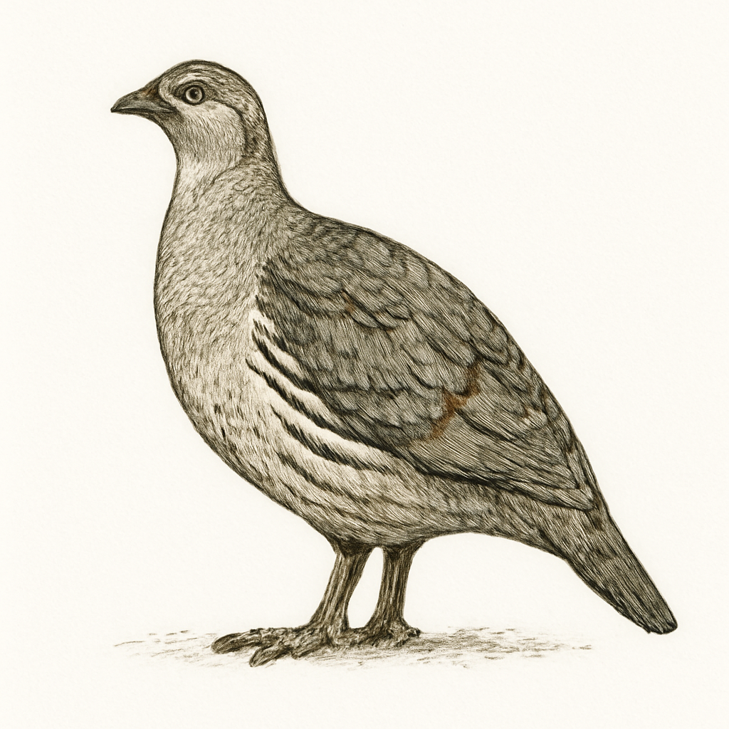 Illustrazione di Caucasian Snowcock
