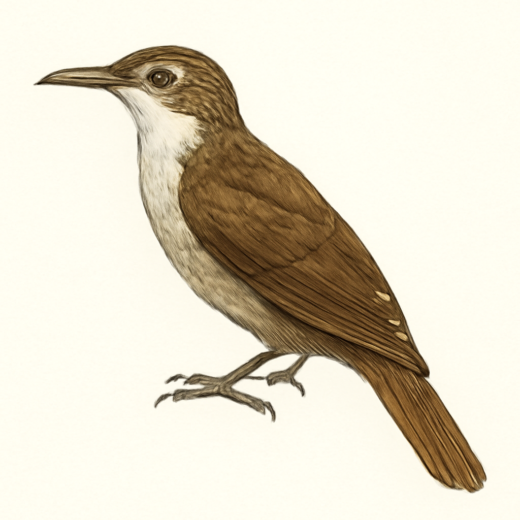 Illustration von Weißkehl-Baumsteiger