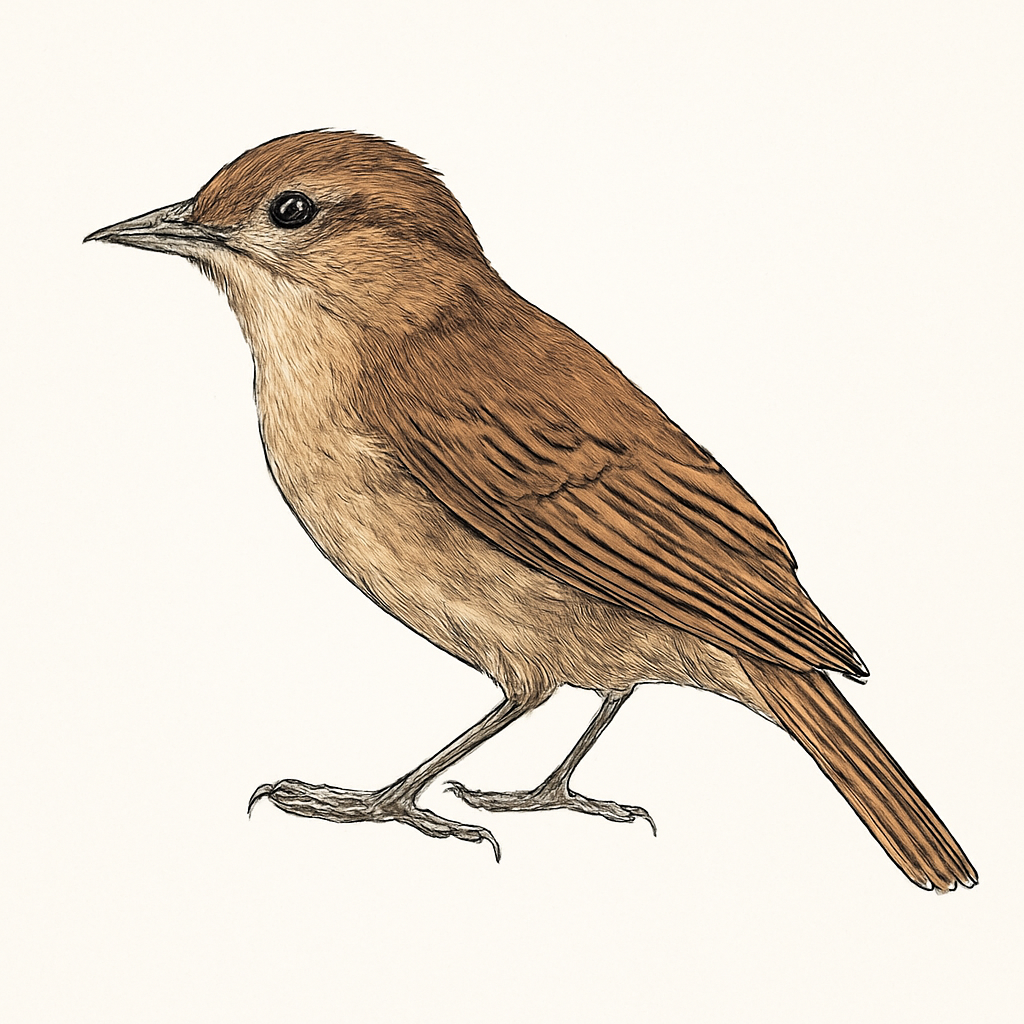 Illustration de Plain Xenops