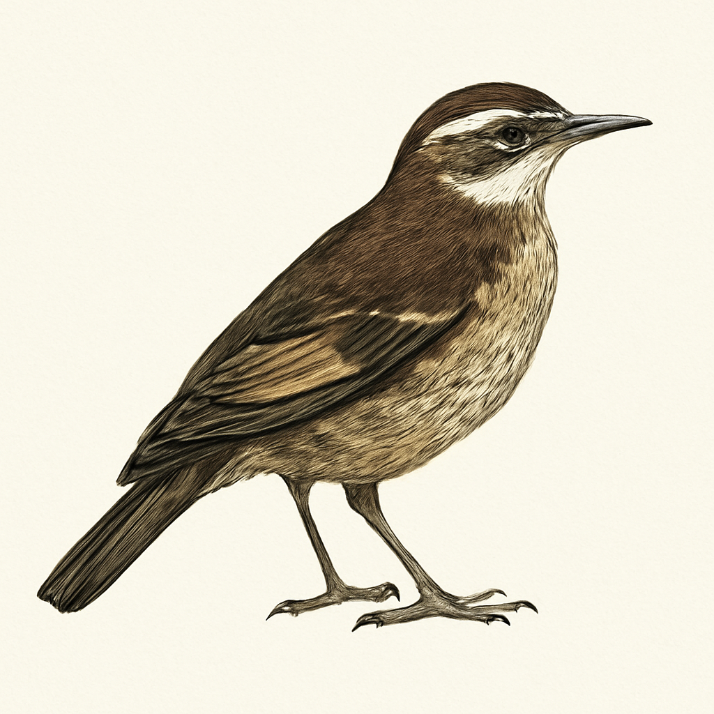 Illustrazione di Buff-winged Cinclodes