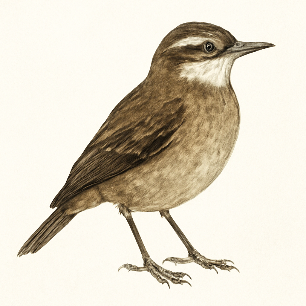 Illustration von Rostspitzen-Uferwipper
