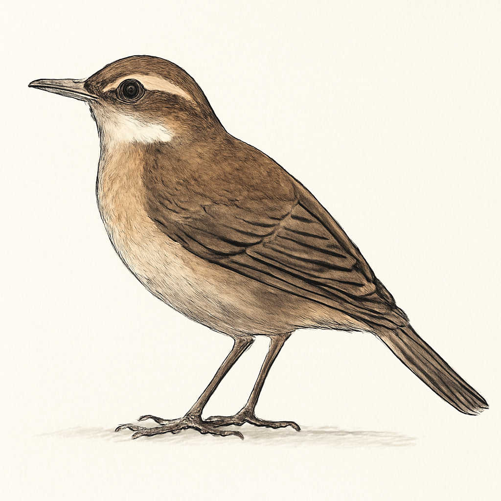 Illustration von Zweifarb-Uferwipper