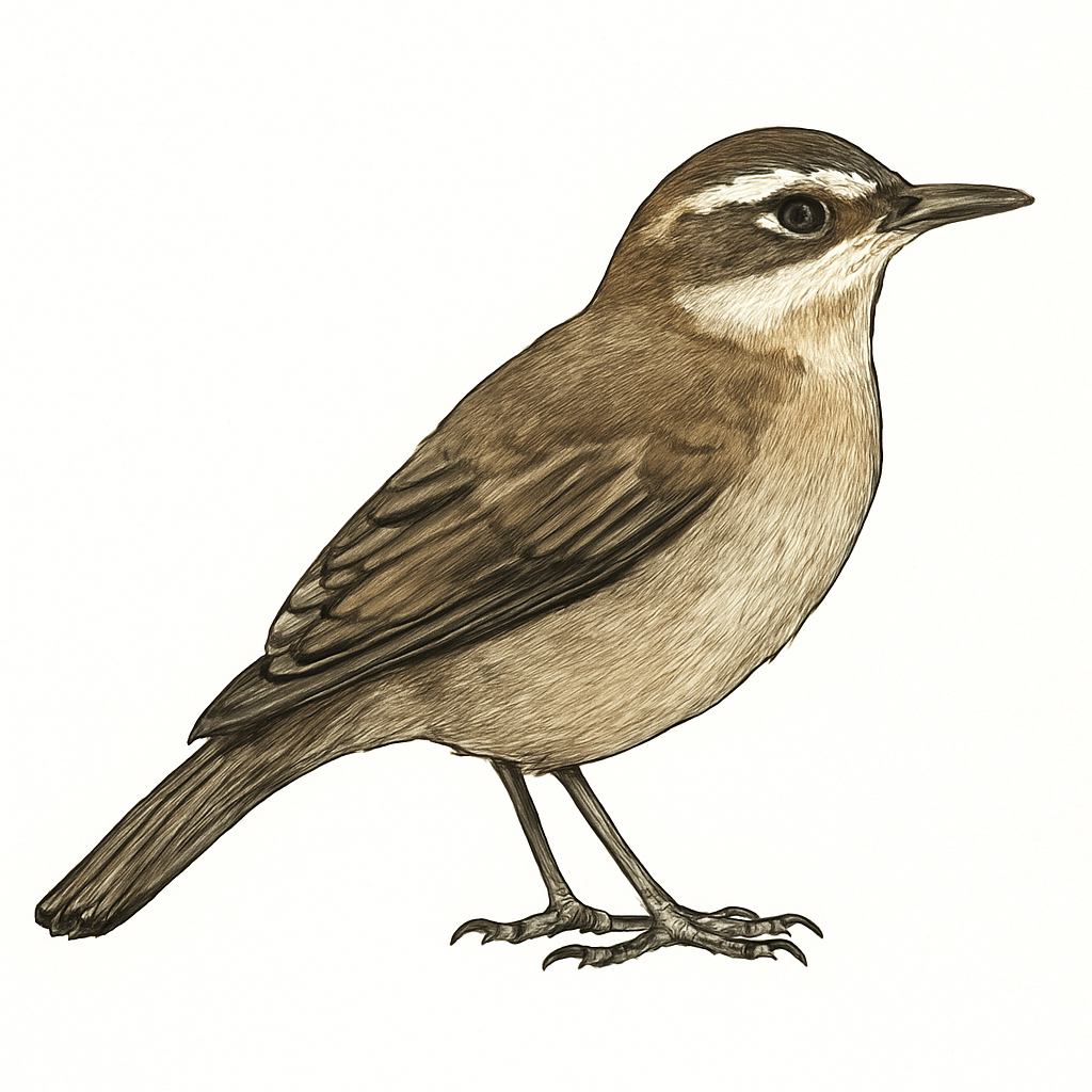 Illustrazione di Stout-billed Cinclodes