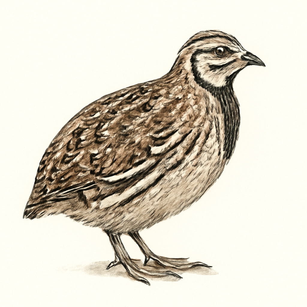 Illustration de Caille nattée