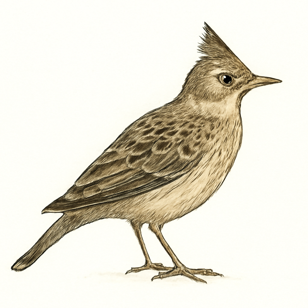 Ilustración de Espinero Crestudo