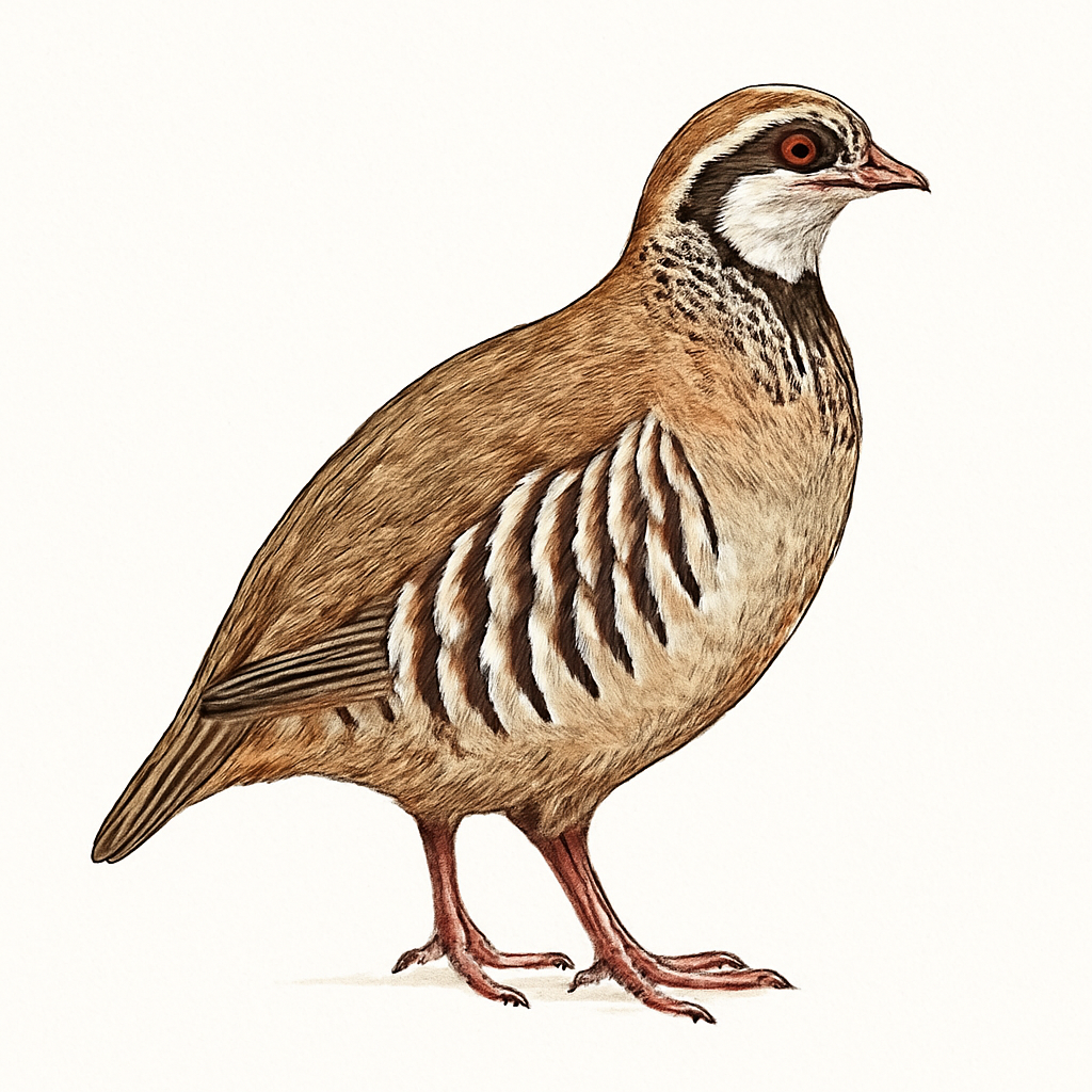 Illustration von Rothuhn