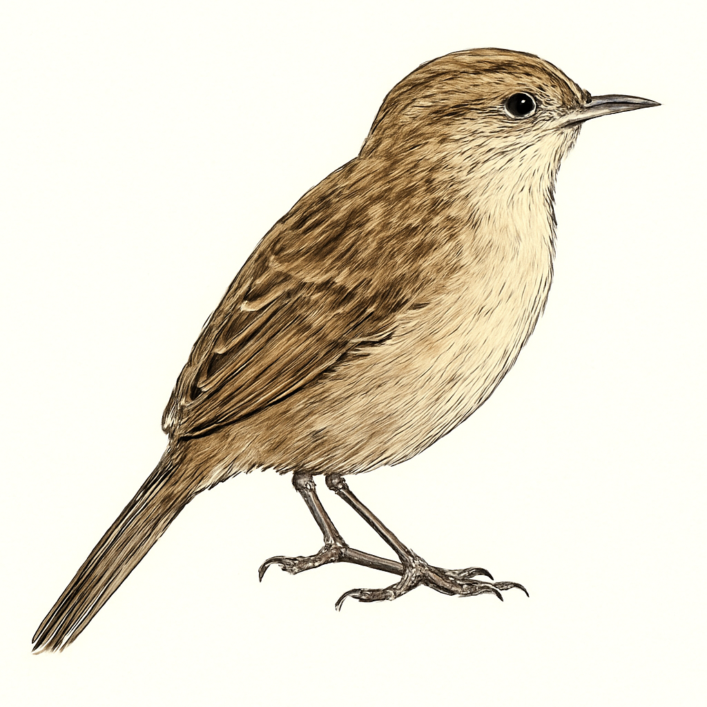 Creamy-breasted Canastero illustration