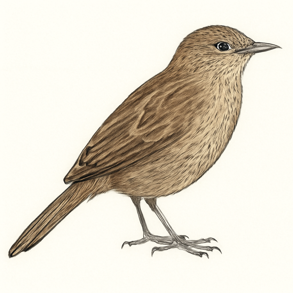 Illustrazione di Patagonian Canastero