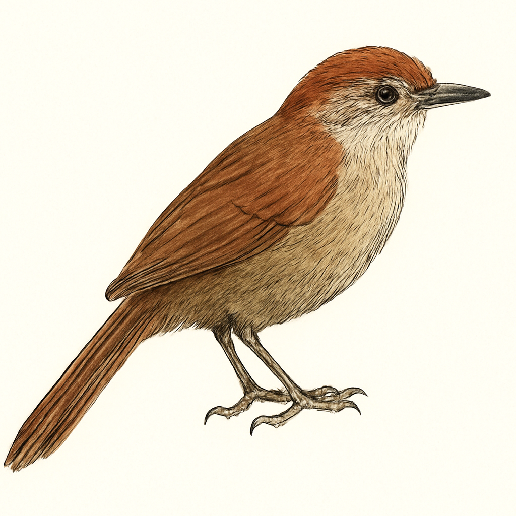 Illustration de Synallaxe d'Azara