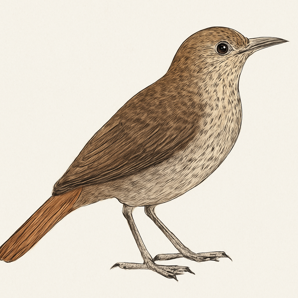 Illustration de Rara à queue rousse