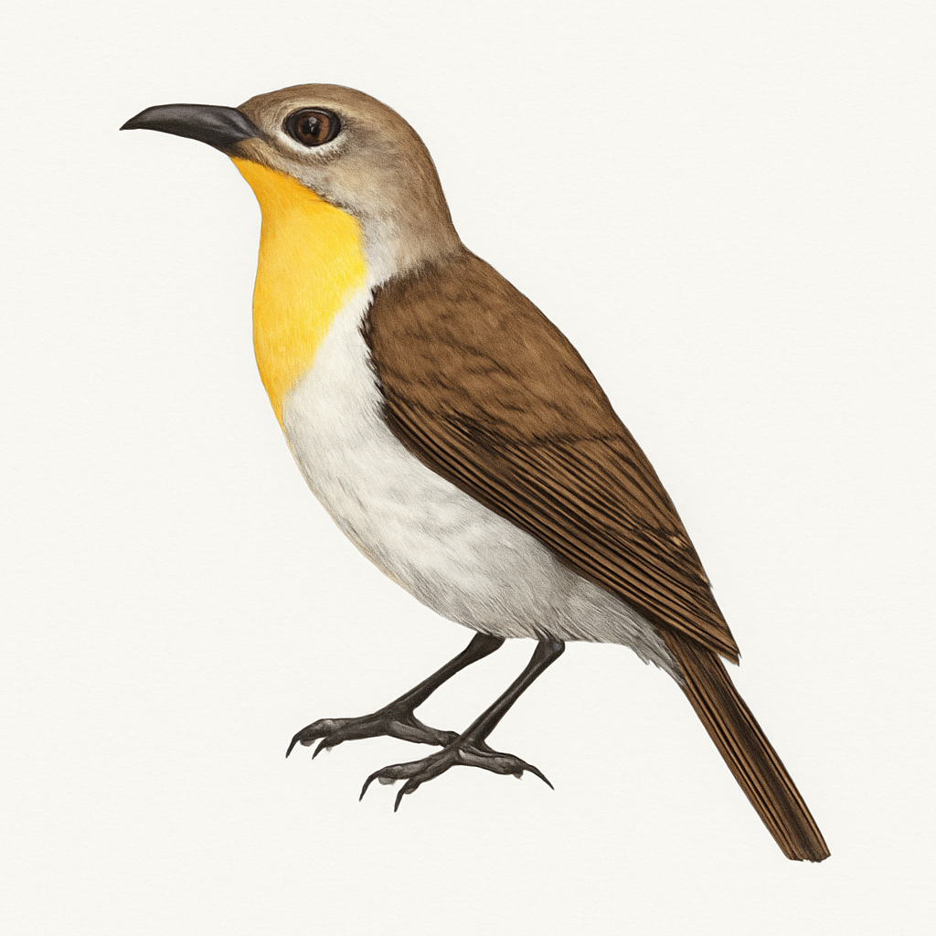 Ilustração de araponga