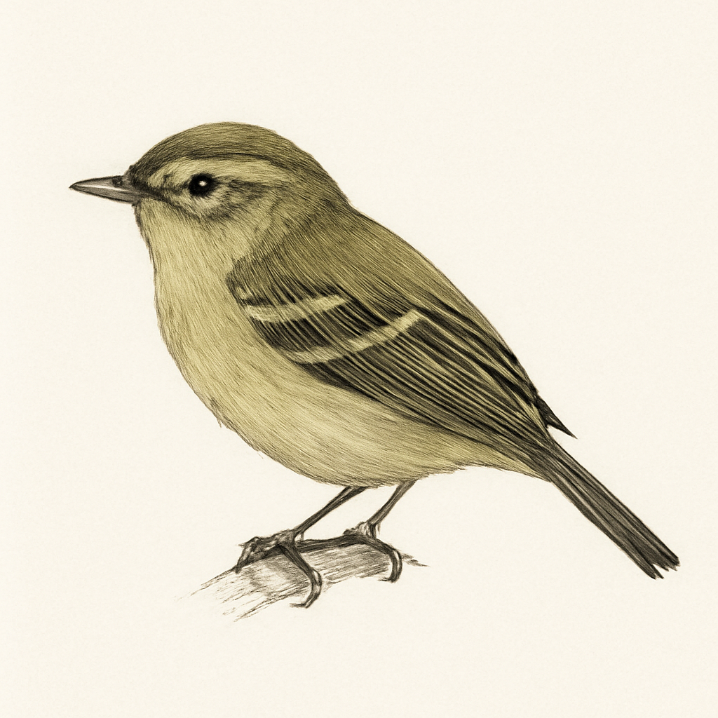 Bay-ringed Tyrannulet illustration