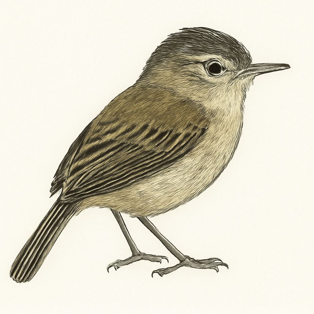 Illustration von Kleintodityrann