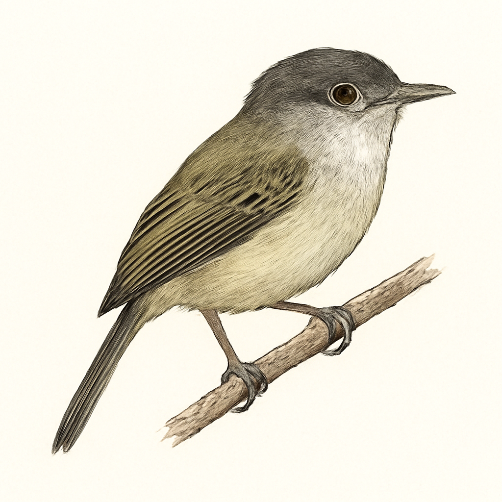 Yungas Tody-Tyrant illustration