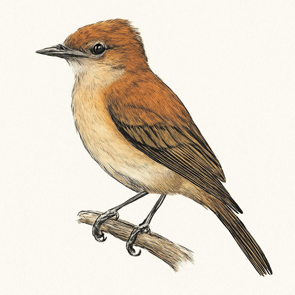 Illustrazione di Cliff Flycatcher