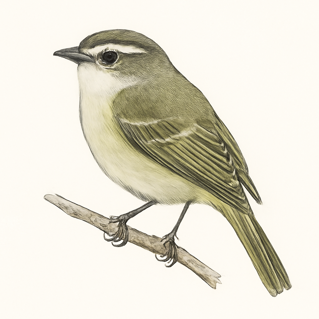 Illustration de Tyranneau de Zeledon