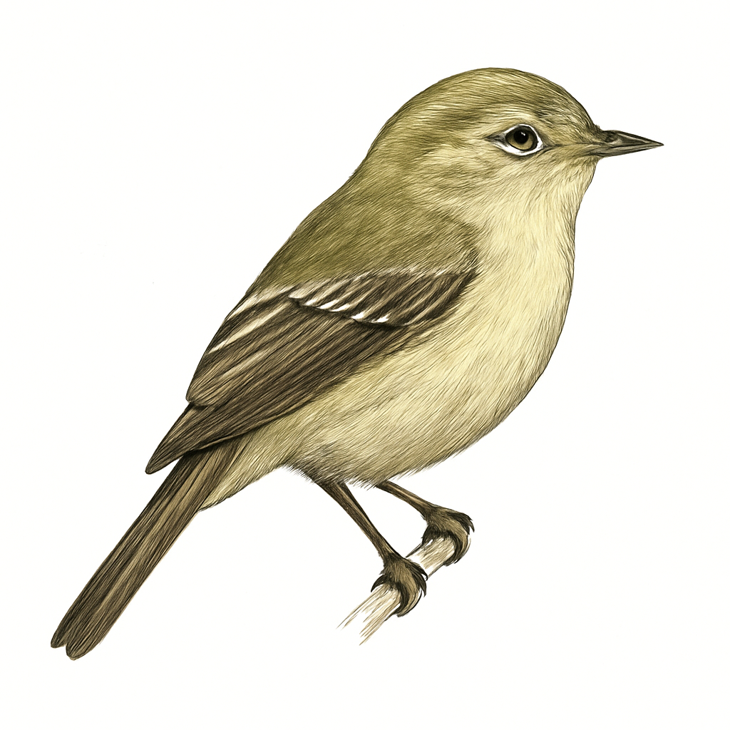 Illustrazione di Guatemalan Tyrannulet