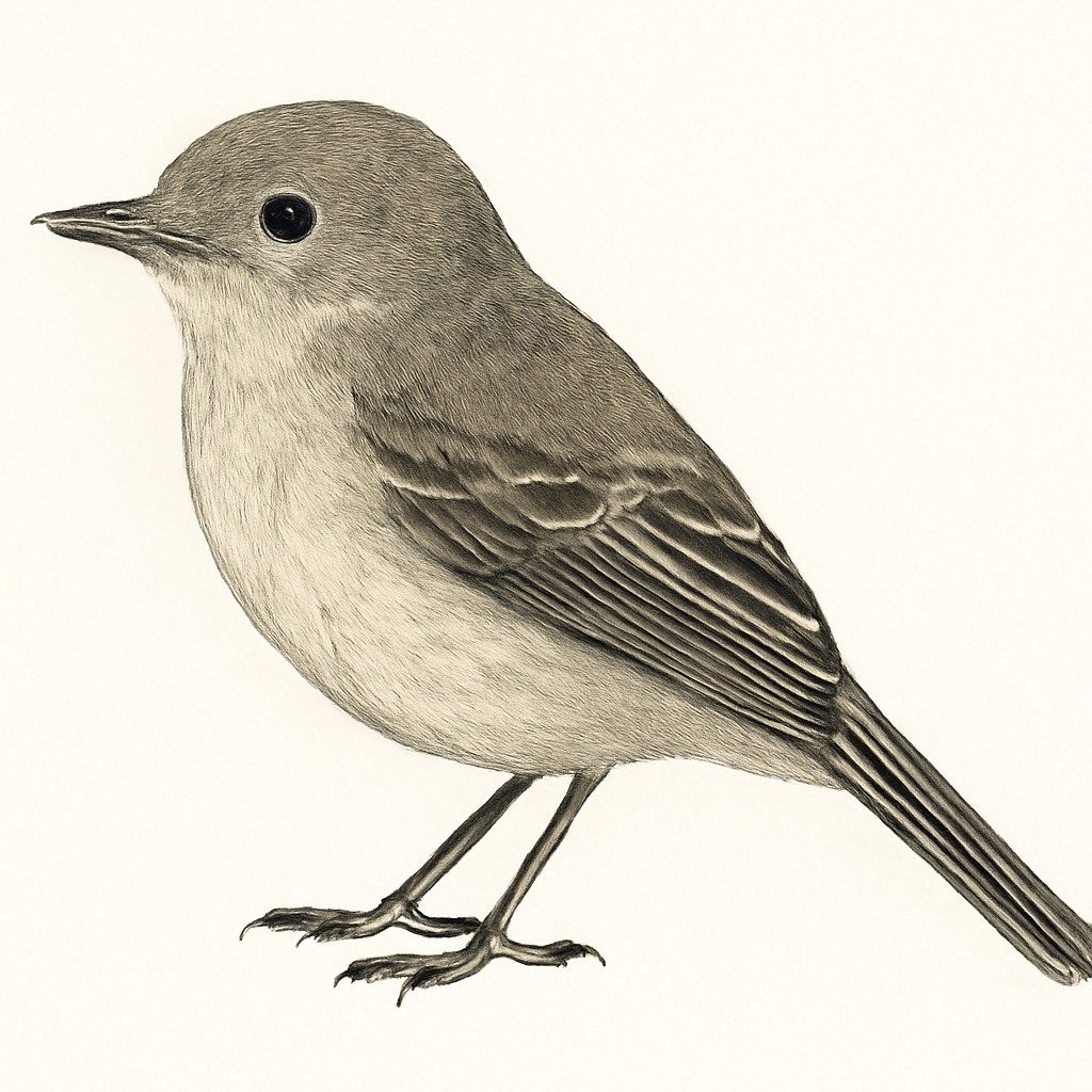Plain Tyrannulet illustration