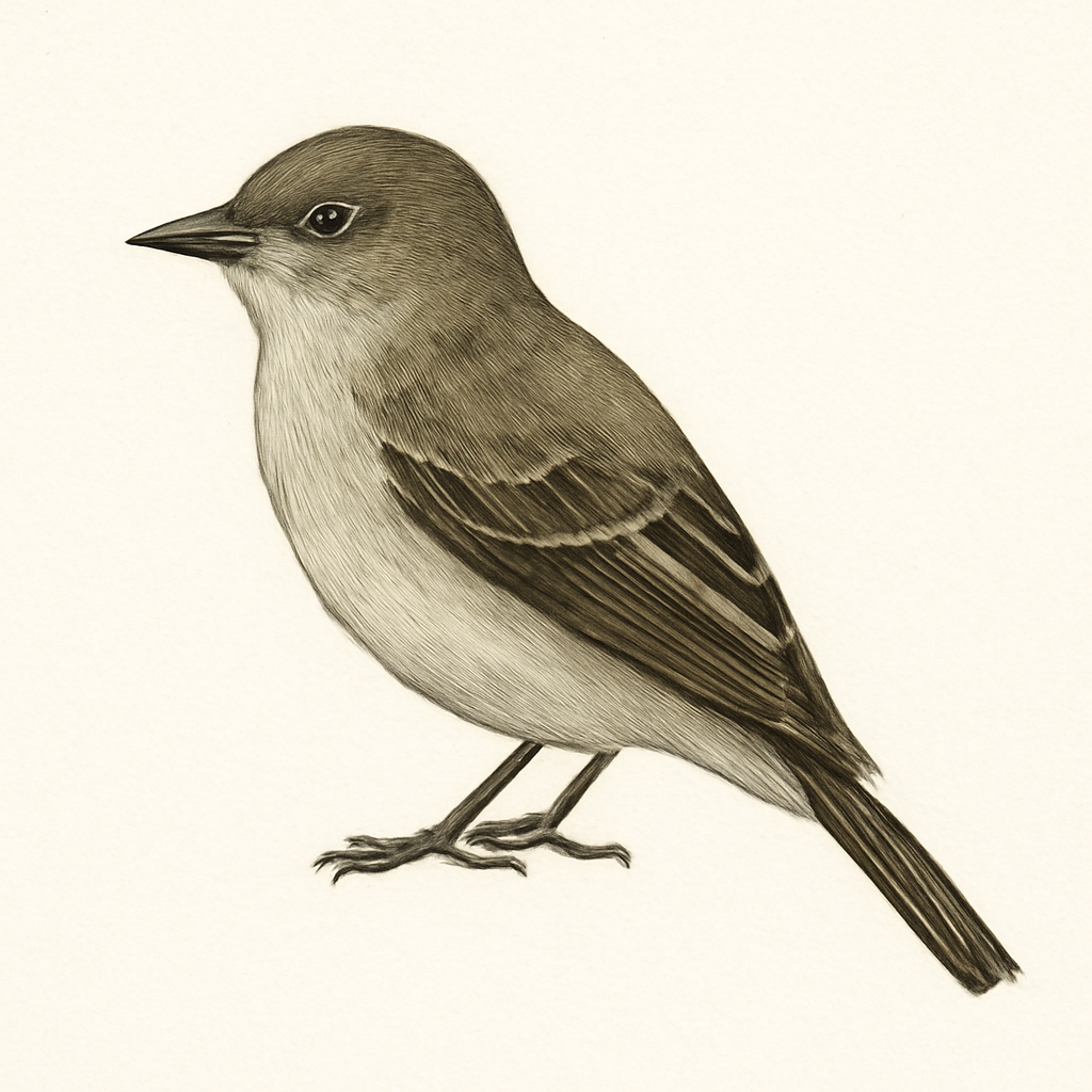 Illustration de Moucherolle de Puna