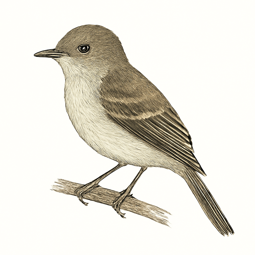 Illustration de Moucherolle de Bonaparte