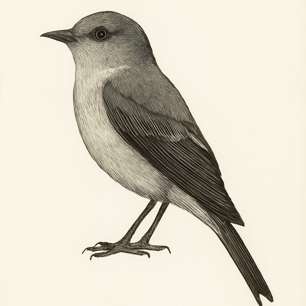 Ilustración de Viudita Coluda