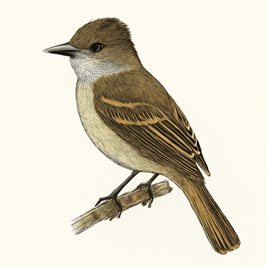 Ilustración de Copetón Panameño