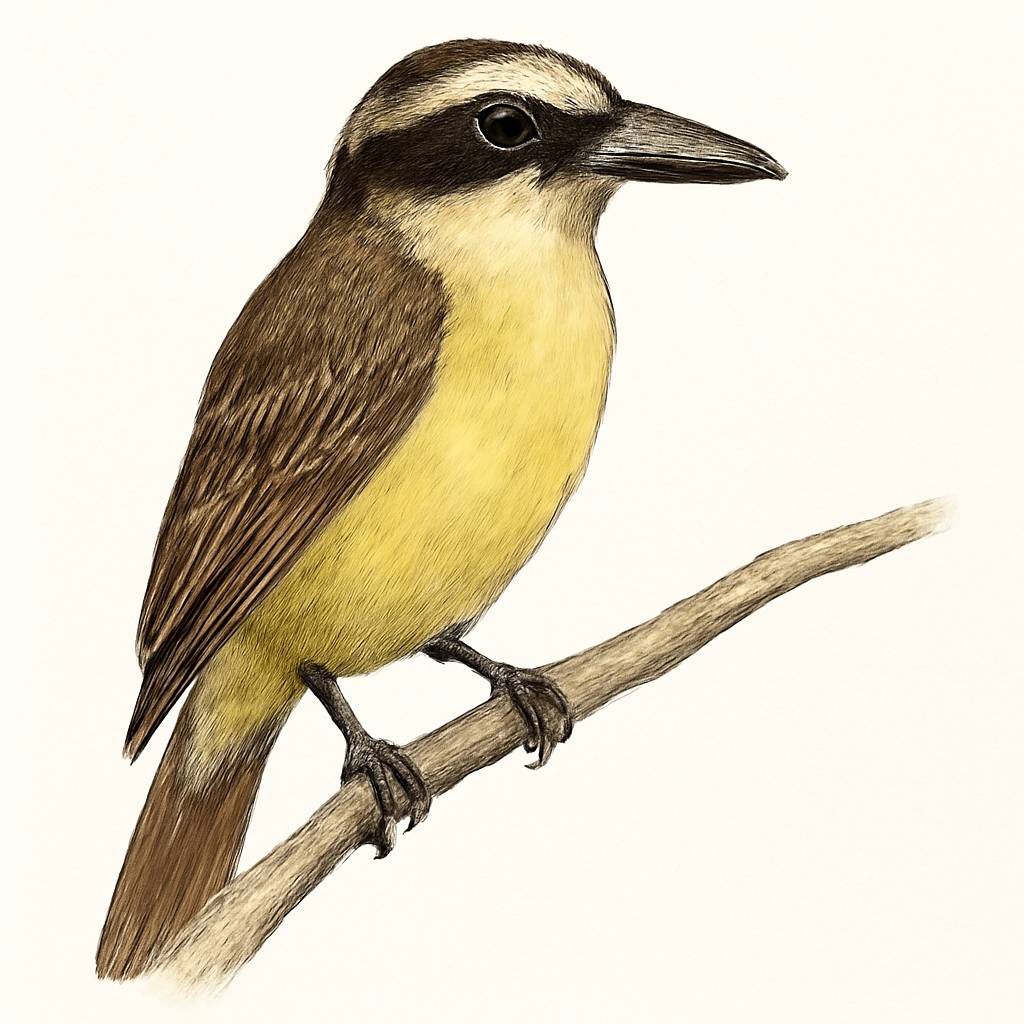 Illustration de Tyran pitangua