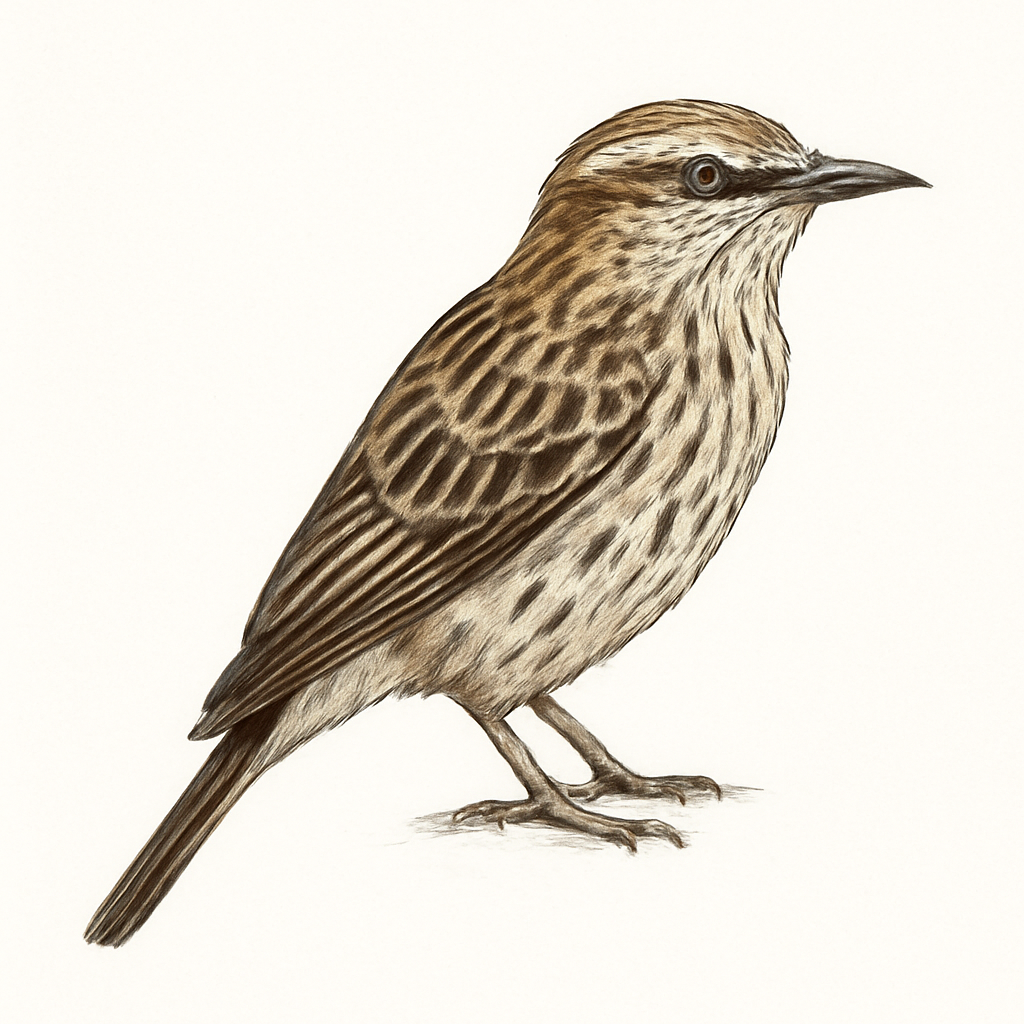 Ilustração de bem-te-vi-rajado