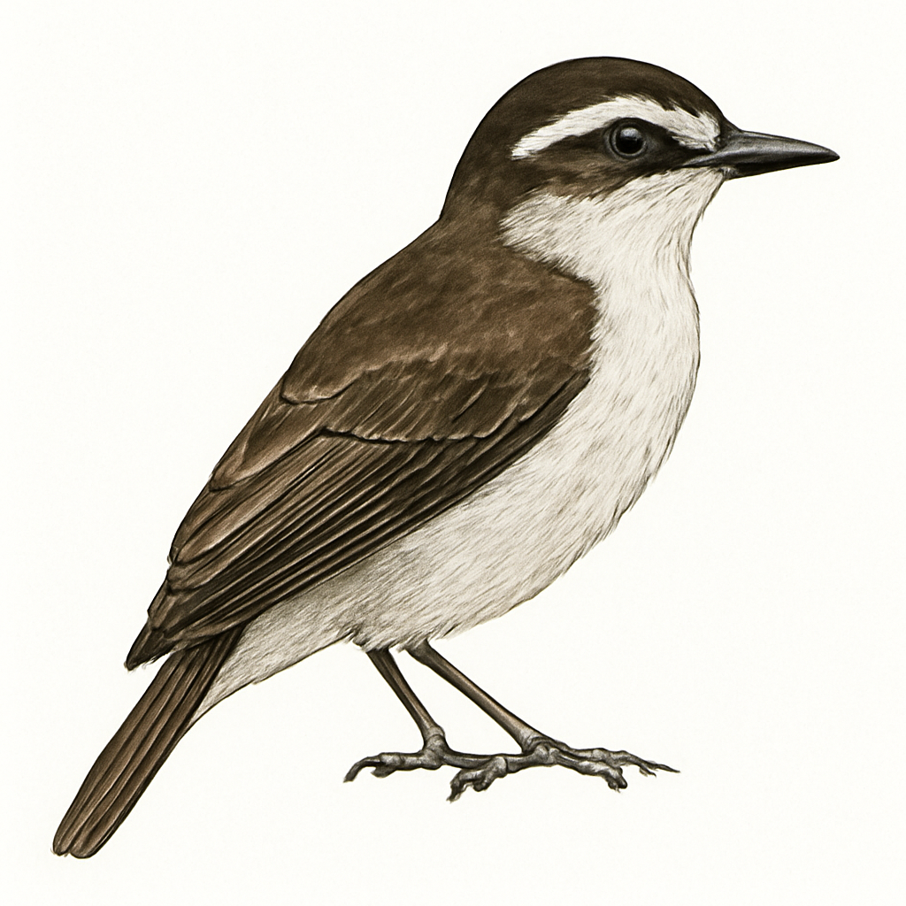 Piratic Flycatcher illustration