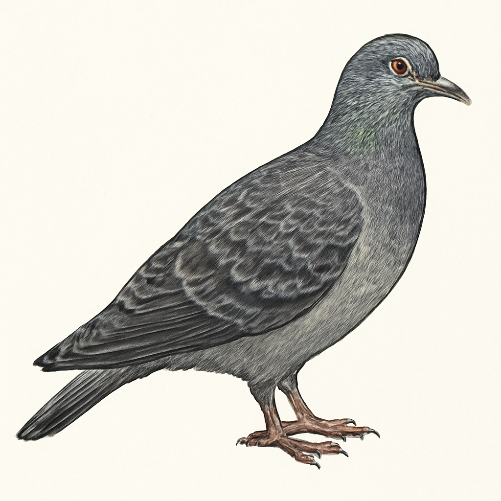 Trocaz Pigeon illustration