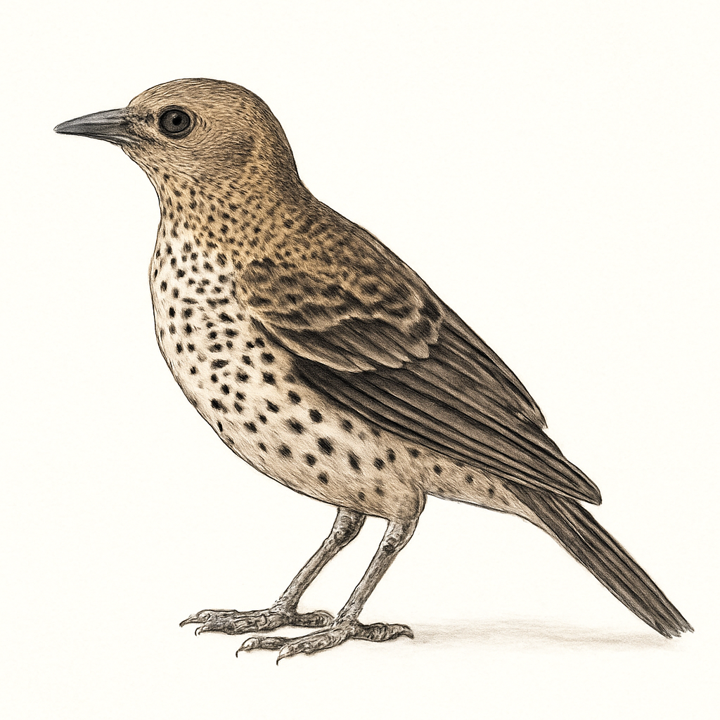 Western Bowerbird illustration