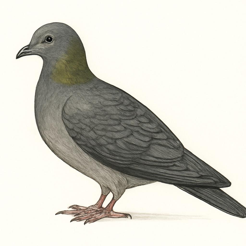 Illustration de Pigeon de Delegorgue