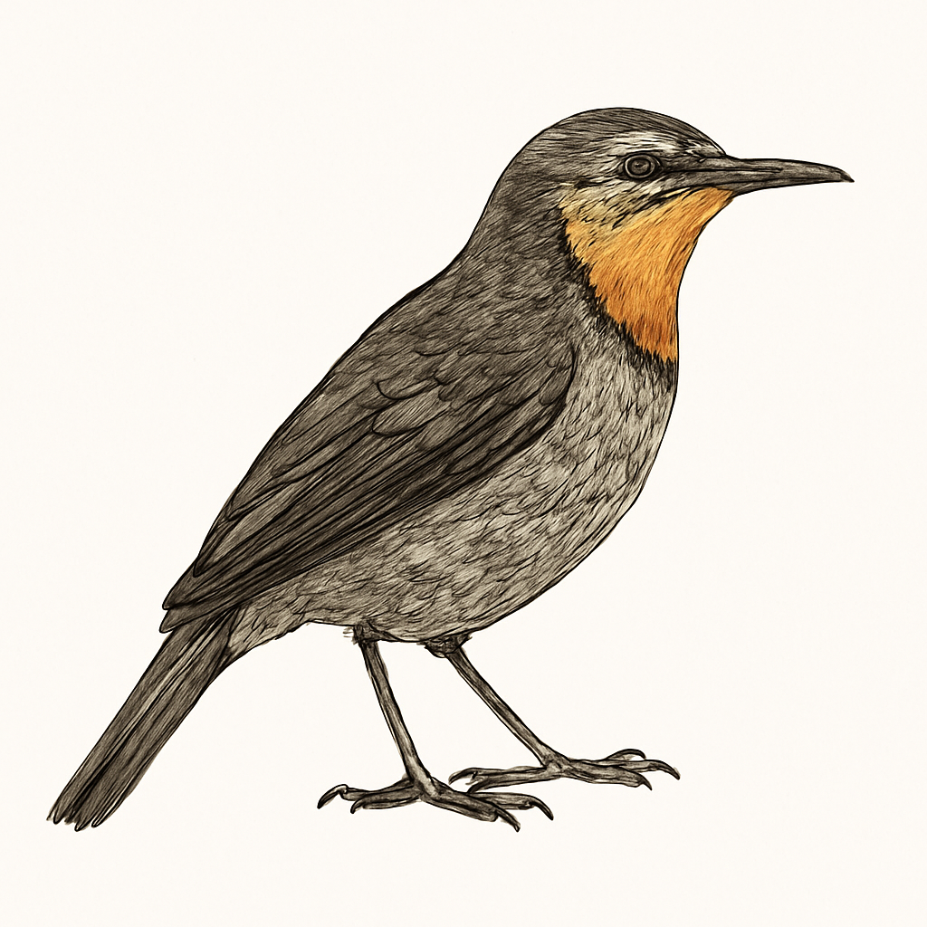 Illustrazione di Ornate Melidectes