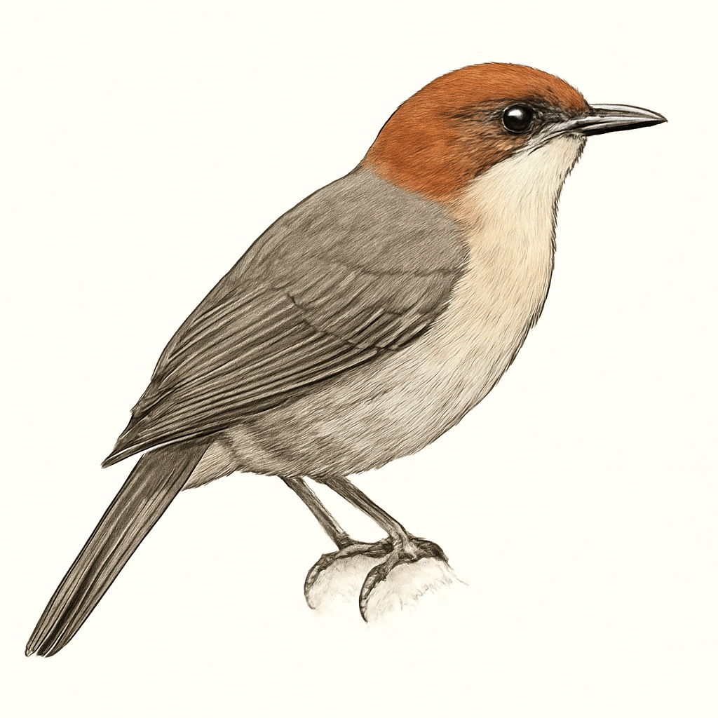 Illustrazione di Cinnamon-browed Melidectes