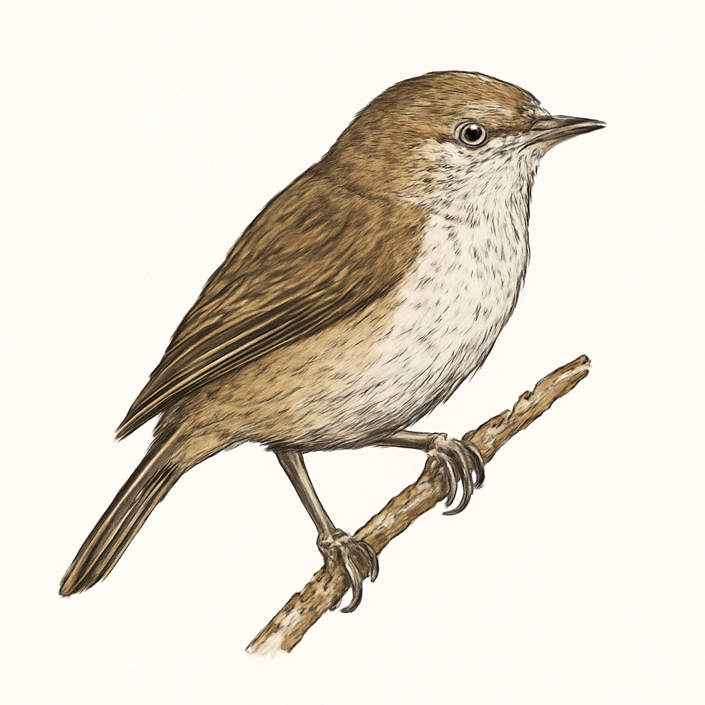 Illustration von Stelzschwanz-Dornschnabel